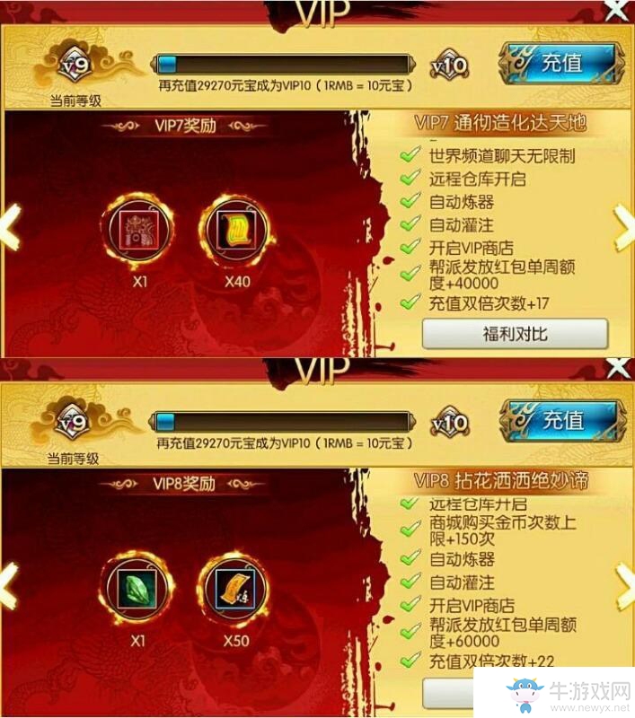《誅仙手游》VIP價(jià)格與獎(jiǎng)勵(lì)一覽
