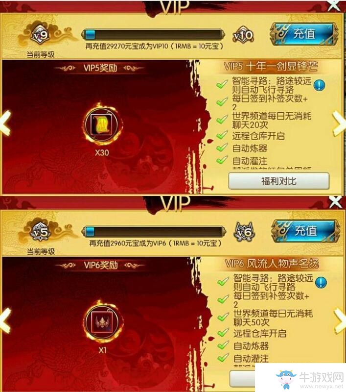 《誅仙手游》VIP價(jià)格與獎(jiǎng)勵(lì)一覽
