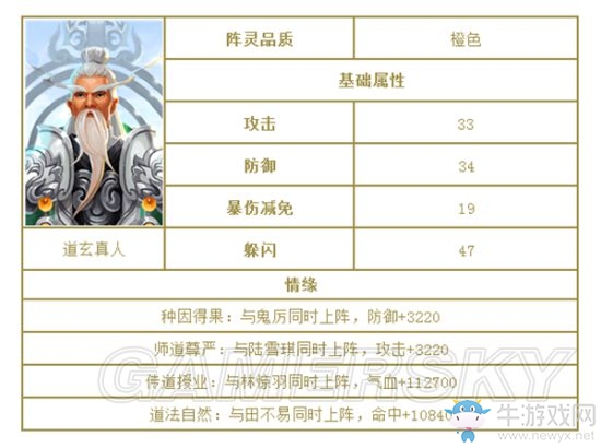 《誅仙手游》全陣靈圖鑒一覽