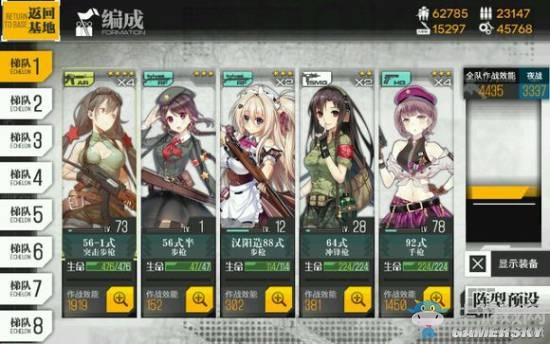 《少女前線》C系槍娘詳細介紹
