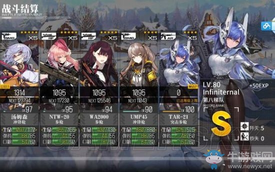 《少女前線》0-4雙smg陣型輸出測試詳解