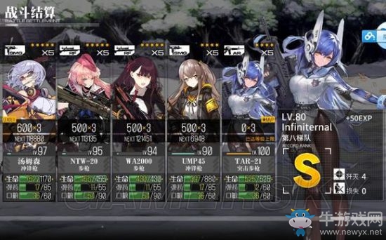 《少女前線》0-4雙smg陣型輸出測試詳解