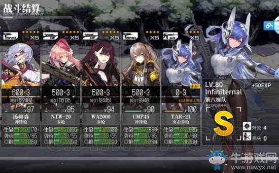 《少女前線》0-4雙smg陣型輸出測試詳解