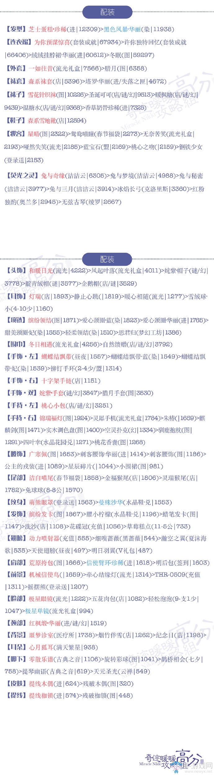《奇跡暖暖》15-5會(huì)見守城將軍公主級(jí)高分S攻略