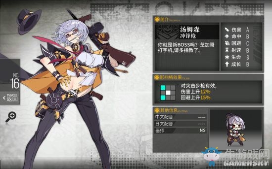 《少女前線》全技能強弱排行一覽