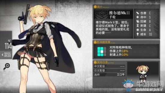 《少女前線》全技能強(qiáng)弱排行一覽