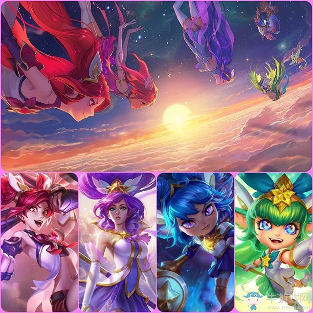 《LOL》魔法少女系列皮膚大全