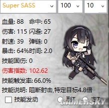 《少女前線》新版本RF輸出排行榜一覽
