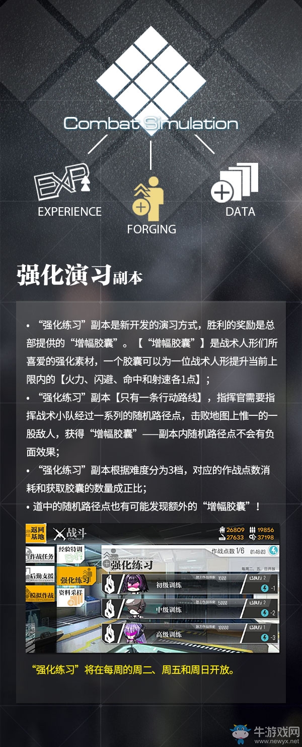 《少女前線》新版模擬演習系統(tǒng)介紹