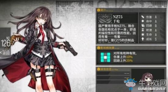 《少女前線》NZ75實(shí)用性點(diǎn)評(píng)