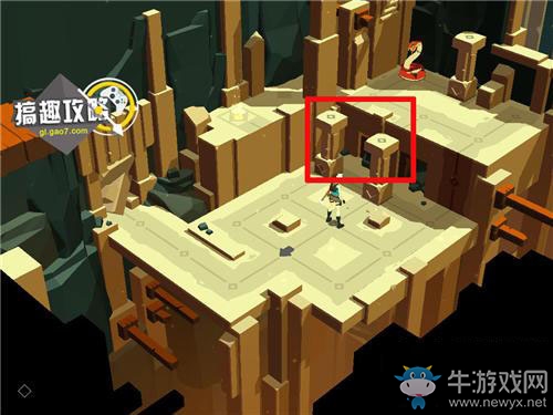 《lara croft go》亂石迷宮通關(guān)攻略詳解