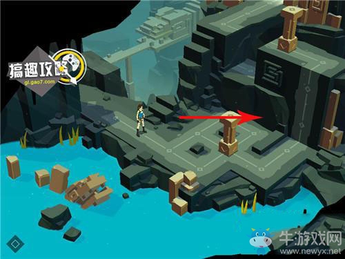 《lara croft go》亂石迷宮通關(guān)攻略詳解