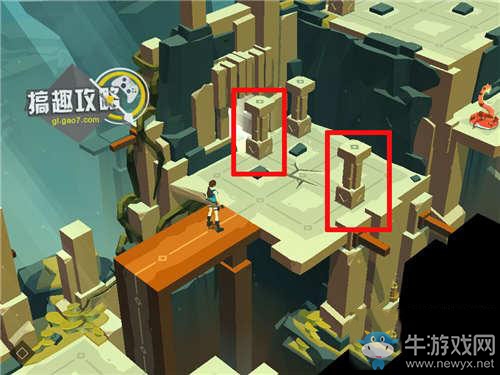 《lara croft go》亂石迷宮通關(guān)攻略詳解