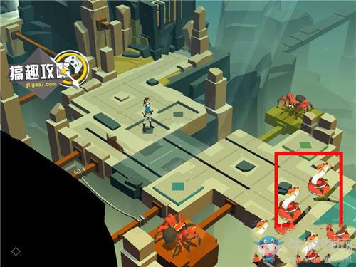 《lara croft go》亂石迷宮通關(guān)攻略詳解