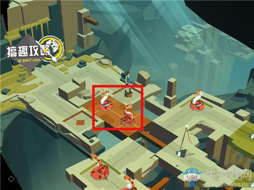 《lara croft go》亂石迷宮通關(guān)攻略詳解