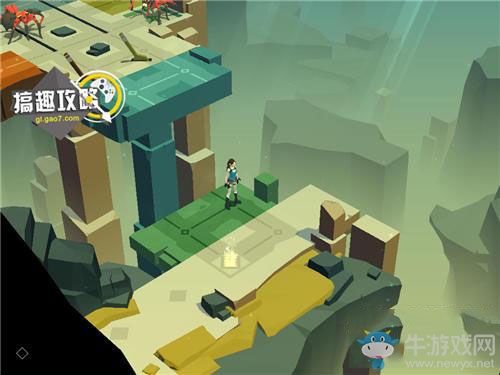 《lara croft go》亂石迷宮通關(guān)攻略詳解