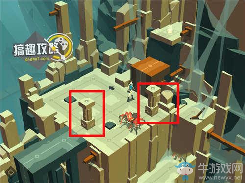 《lara croft go》亂石迷宮通關(guān)攻略詳解