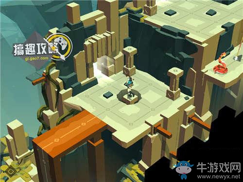 《lara croft go》亂石迷宮通關(guān)攻略詳解