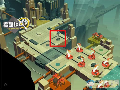《lara croft go》亂石迷宮通關(guān)攻略詳解
