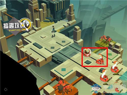 《lara croft go》亂石迷宮通關(guān)攻略詳解