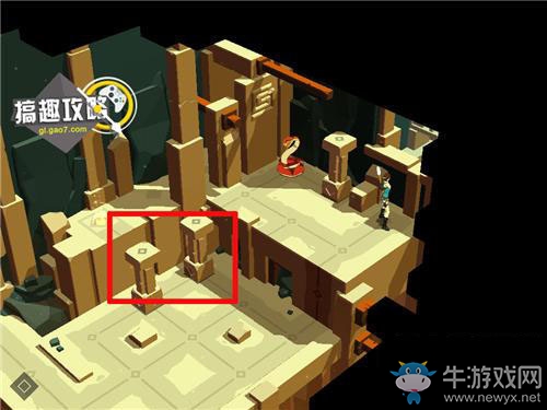 《lara croft go》亂石迷宮通關(guān)攻略詳解