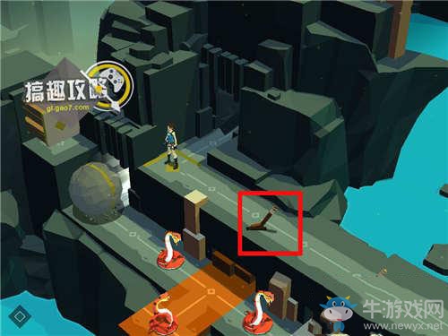 《lara croft go》亂石迷宮通關(guān)攻略詳解