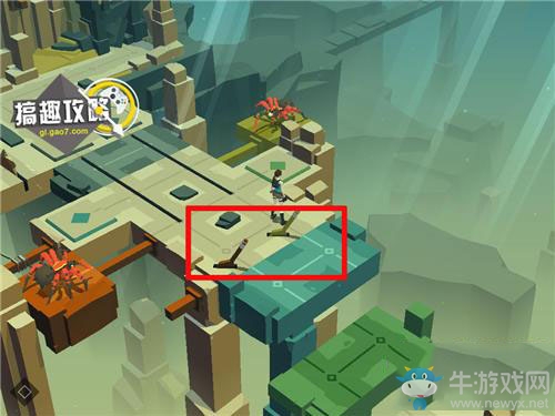 《lara croft go》亂石迷宮通關(guān)攻略詳解