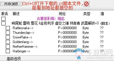 《古墓麗影：崛起》隱藏武器CE修改方法