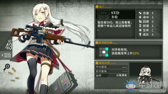 《少女前線》戰(zhàn)術(shù)人形的身高推測