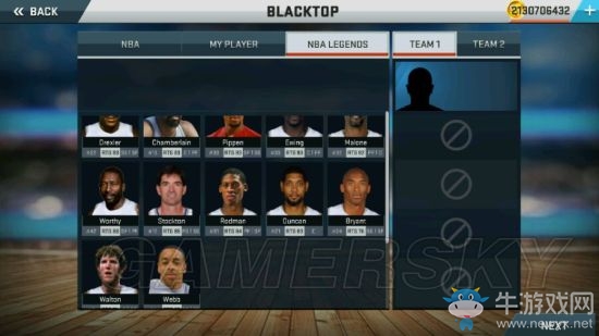《NBA2K17》手機(jī)版人物解鎖方法介紹