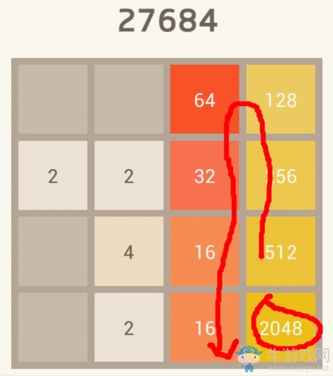 《2048》游戲攻略 教你玩到4096