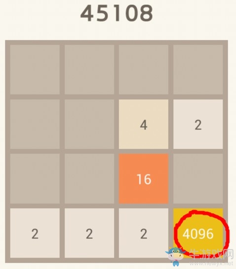 《2048》游戲攻略 教你玩到4096