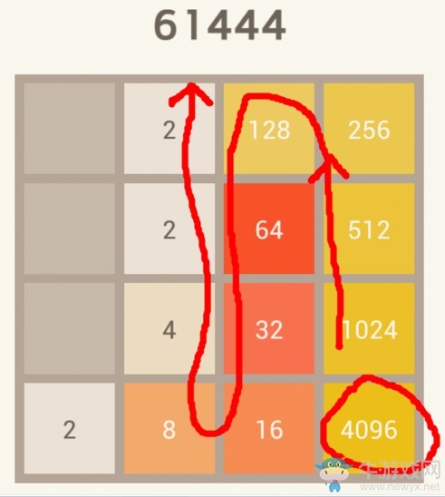 《2048》游戲攻略 教你玩到4096