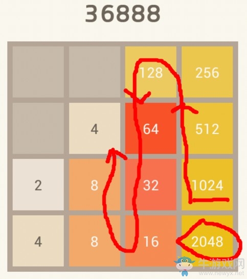 《2048》游戲攻略 教你玩到4096