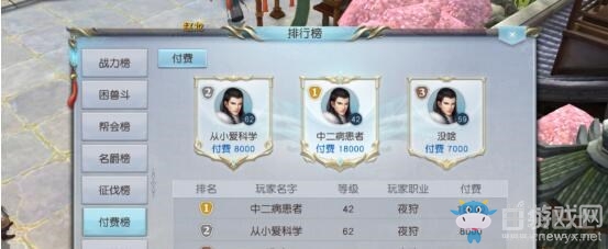 《鎮(zhèn)魔曲》手游排行榜系統(tǒng)特色介紹