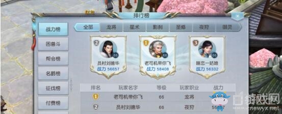 《鎮(zhèn)魔曲》手游排行榜系統(tǒng)特色介紹