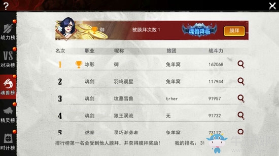 《魂之幻影》稱號(hào)系統(tǒng)介紹
