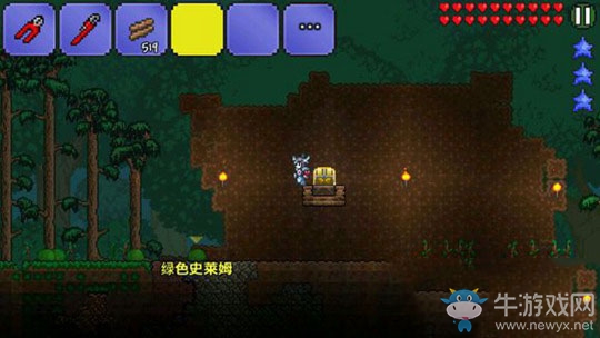 《泰拉瑞亞》刷物塊方法