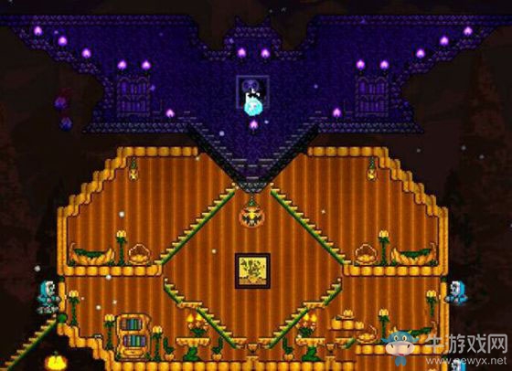 《泰拉瑞亞》南瓜頭房屋建筑