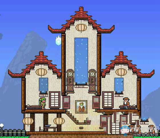 《泰拉瑞亞》古典風(fēng)房子建筑