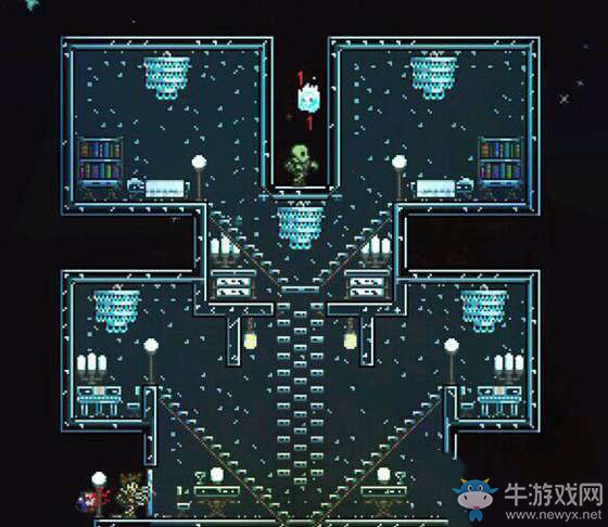 《泰拉瑞亞》玻璃房子建筑