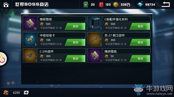 《血戰(zhàn)長空》商城詳細(xì)介紹