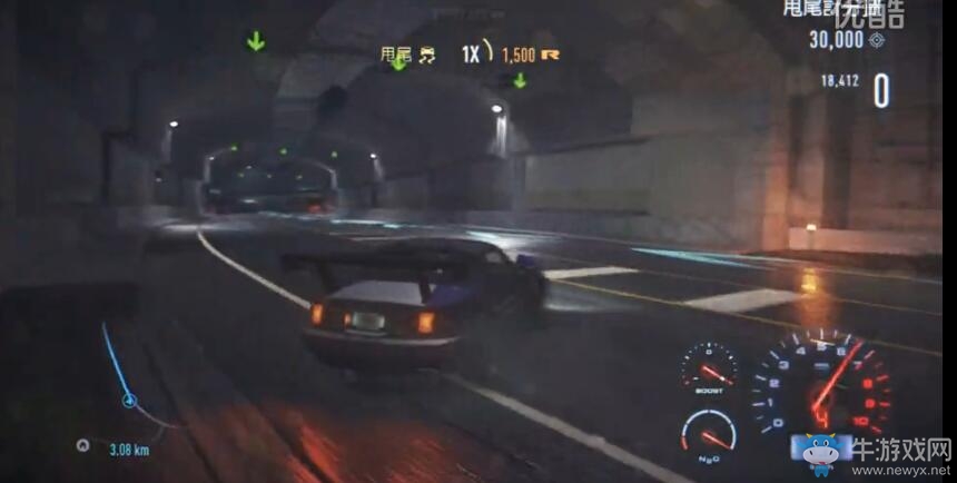 《極品飛車19》夜行者世界記錄39萬分視頻攻略