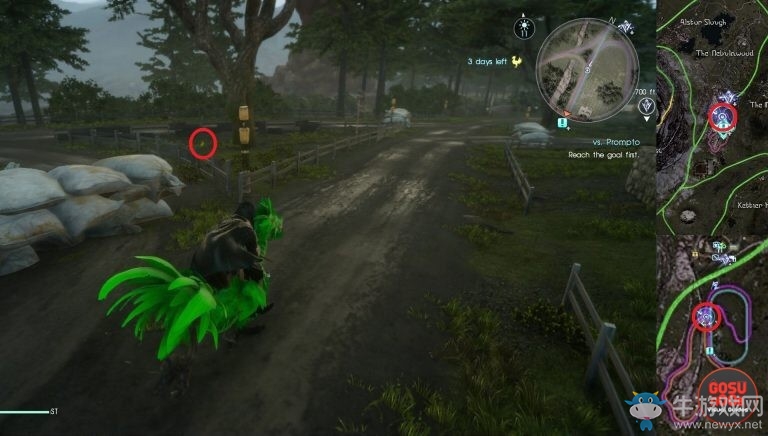 《最終幻想15（FF15）》陸行鳥顏色梨位置一覽