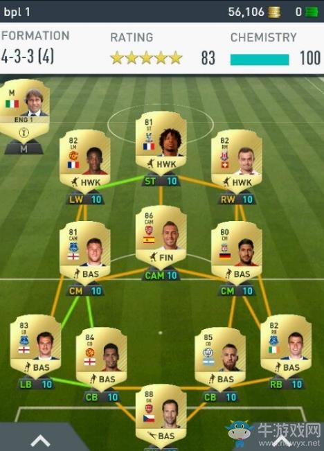 《FIFA 17》平民陣容D1聯賽打法攻略