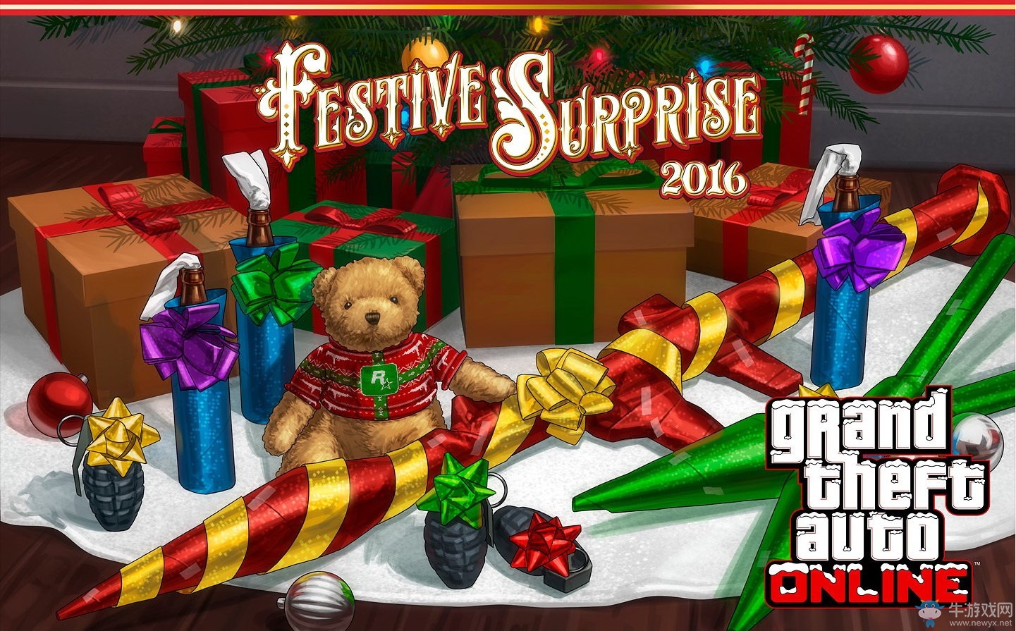 《俠盜飛車5》圣誕節(jié)線上活動內(nèi)容一覽
