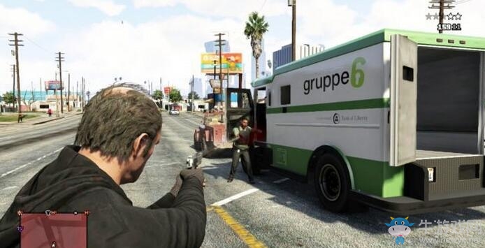 《俠盜飛車5》運鈔車搶劫方法說明