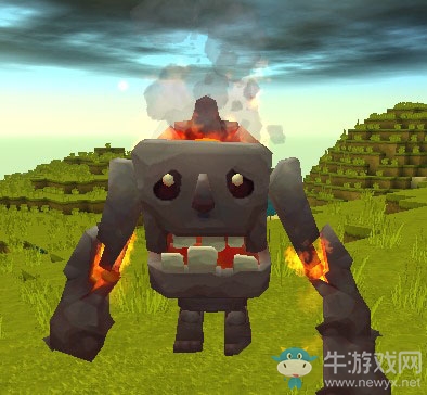 《迷你世界》巖漿怪怎么打