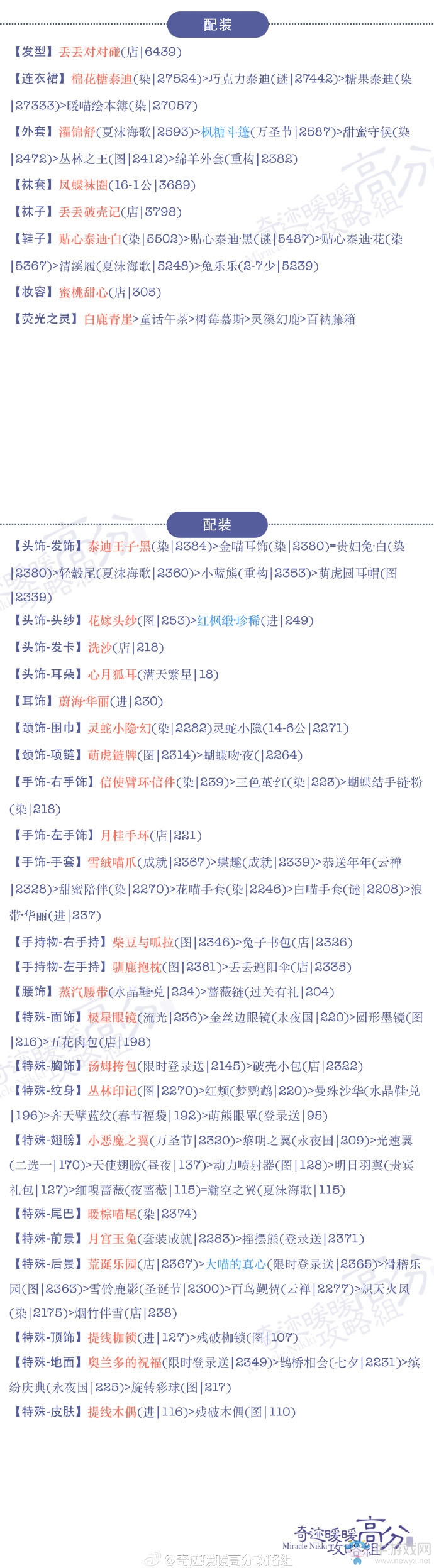 《奇跡暖暖》17-3布里克街的陰影公主級高分S攻略