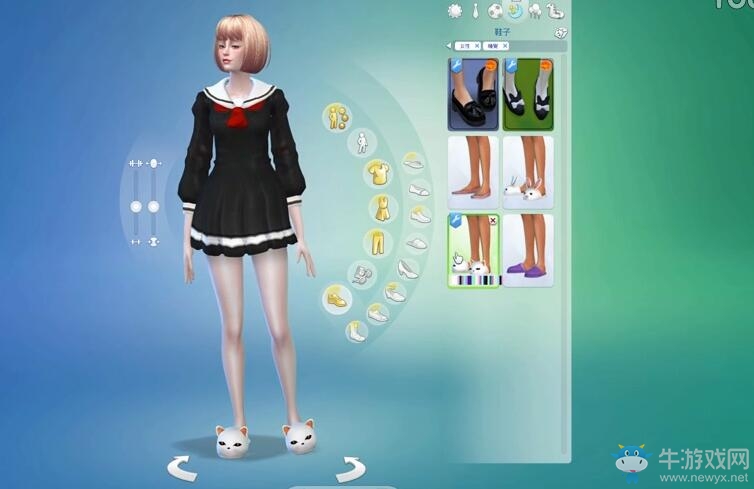 《模擬人生4》水手服小蘿莉捏臉視頻教程